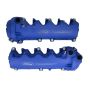 Ford Racing M-6582-FR3VBL Blue Ford Racing Coated 3-Valve Cam Covers