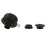 Ford Racing M-6582-LE302BK Black Satin Valve Covers