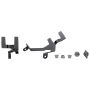 Ford Racing M-6766-A50D 2024-2025 Mustang 5.0L Air/Oil Separator Kit L & R
