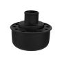 Ford Racing M-6766-FRNVBK Black Breather Cap With Ford Racing Logo