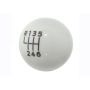 Ford Racing M-7213-M8B 2015-2025 Mustang Bullitt White Shift Knob