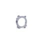 Ford Racing M-9474-M5087 87MM Throttle Body Adapter