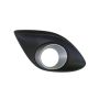 RH FRONT BUMPER INSERT; FOG LAMP BEZEL; W/FOG LAMPS MAZDA 2 11-14