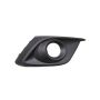 RH FRONT BUMPER INSERT FOG LAMP BEZEL; W/FOG LAMPS; PTM MAZDA 3 14-16