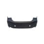 REAR BUMPER COVER W/BLACK TRIM; W/O PARKING SENSORS; PRIME MAZDA 6 18-20