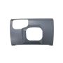 REAR BUMPER INSERT BASE; W/O SPORT PKG; HITCH OPENING COVER; PTM MERCEDES-BENZ ML350/ML500 03-05