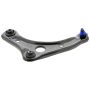 MEVOTECH CMS301138 Suspension Control Arm and Ball Joint Assembly