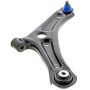 MEVOTECH CMS401275 Suspension Control Arm and Ball Joint Assembly