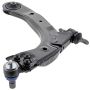 MEVOTECH CMS501157 Suspension Control Arm and Ball Joint Assembly