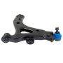 MEVOTECH CMS50125 Suspension Control Arm and Ball Joint Assembly