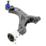 MEVOTECH CMS50163 Suspension Control Arm and Ball Joint Assembly