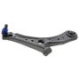 MEVOTECH CMS601057 Suspension Control Arm and Ball Joint Assembly