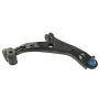 MEVOTECH CMS761216 Suspension Control Arm and Ball Joint Assembly