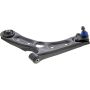 MEVOTECH CMS801224 Suspension Control Arm and Ball Joint Assembly