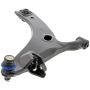 MEVOTECH CMS801226 Suspension Control Arm and Ball Joint Assembly
