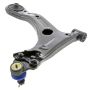 MEVOTECH CMS861155 Suspension Control Arm and Ball Joint Assembly