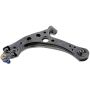 MEVOTECH CMS861260 Suspension Control Arm and Ball Joint Assembly