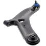 MEVOTECH CMS901107 Suspension Control Arm and Ball Joint Assembly