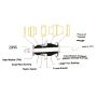 MEVOTECH MK80007 Radius Arm Bushing Kit