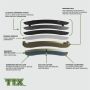 MEVOTECH TXBPP1653 Disc Brake Pad Set