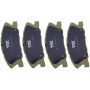 MEVOTECH TXBPP1767 Disc Brake Pad Set