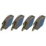 MEVOTECH TXBPP1767 Disc Brake Pad Set