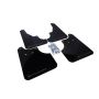 Rally Armor MF11-UR-BLK/GRY Black Mud Flap/Grey Logo