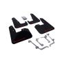 Rally Armor MF15-UR-BLK/RD Black Mud Flap/Red Logo