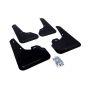 Rally Armor MF17-UR-BLK/GRY Black Mud Flap/Grey Logo