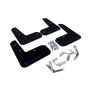 Rally Armor MF23-UR-BLK/BL Black Mud Flap/Blue Logo