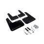 Rally Armor MF24-UR-BLK/SIL Black Mud Flap/Silver Logo