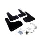 Rally Armor MF26-UR-BLK/GRY Black Mud Flap/Grey Logo