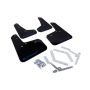 Rally Armor MF27-UR-BLK/BL Black Mud Flap/Blue Logo
