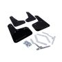 Rally Armor MF27-UR-BLK/GRY Black Mud Flap/Grey Logo