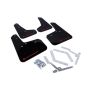 Rally Armor MF27-UR-BLK/RD Black Mud Flap/Red Logo