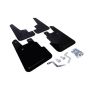 Rally Armor MF28-UR-BLK/GRY Black Mud Flap/Grey Logo