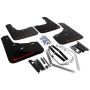 Rally Armor MF29-UR-BLK/RD Black Mud Flap/Red Logo