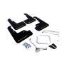 Rally Armor MF32-UR-BLK/CGN Black Mud Flap/Green Logo