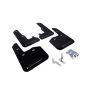 Rally Armor MF34-UR-BLK/SIL Black Mud Flap/Silver Logo