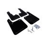 Rally Armor MF36-UR-BLK/GRY Black Mud Flap/Grey Logo