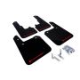 Rally Armor MF36-UR-BLK/RD Black Mud Flap/Red Logo