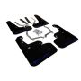 Rally Armor MF45-UR-BLK/BL Black Mud Flap/Blue Logo