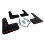 Rally Armor MF47-UR-BLK/RD Black Mud Flap/Red Logo