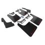 Rally Armor MF48-UR-BLK/RD Black Mud Flap/Red Logo