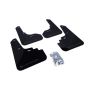 Rally Armor MF4-UR-BLK/GRY Black Mud Flap/Grey Logo