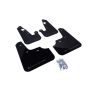 Rally Armor MF8-UR-BLK/GRY Black Mud Flap/Grey Logo