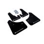 Rally Armor MF9-UR-BLK/WH Black Mud Flap/White Logo