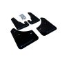 Rally Armor MF9-UR-BLK/BL Black Mud Flap/Blue Logo