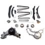 Melling 3-1038SWP1 Stock Replacement Timing Chain Kit with Water Pump