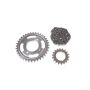 Melling 3-498S Stock Replacement Crankshaft Sprocket